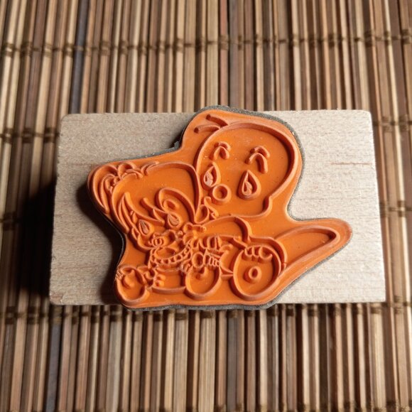 Dooly The Little Dinosaur Cartoon Rubber Stamp F48 - Picture 3 of 5